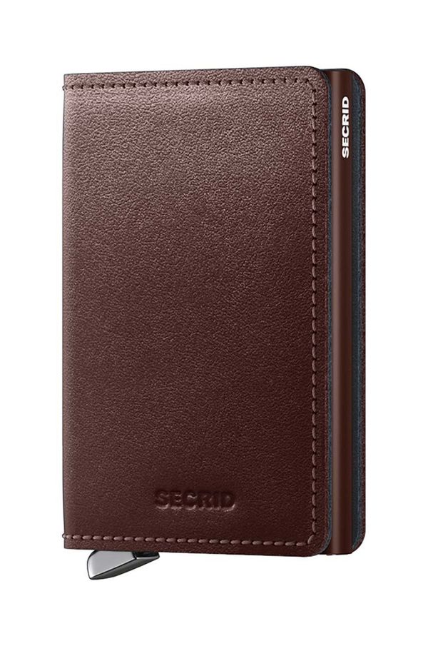 Secrid Kožni novčanik Secrid boja: smeđa, SDu-Dark Brown