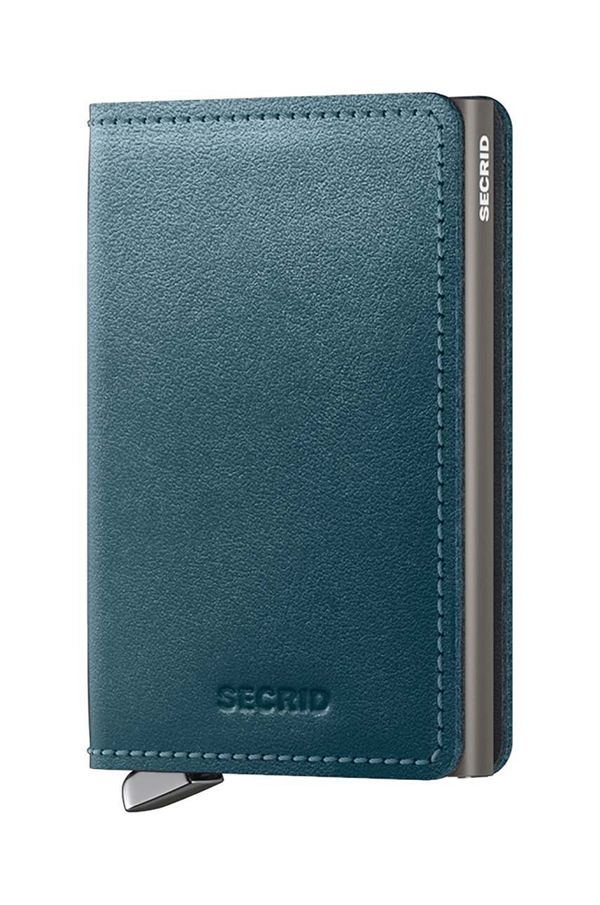 Secrid Kožni novčanik Secrid boja: zelena, SDu-Teal