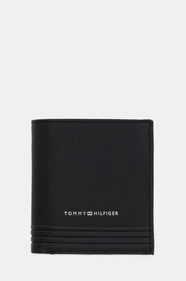 Tommy Hilfiger Kožni novčanik Tommy Hilfiger za muškarce, boja: crna, AM0AM13261