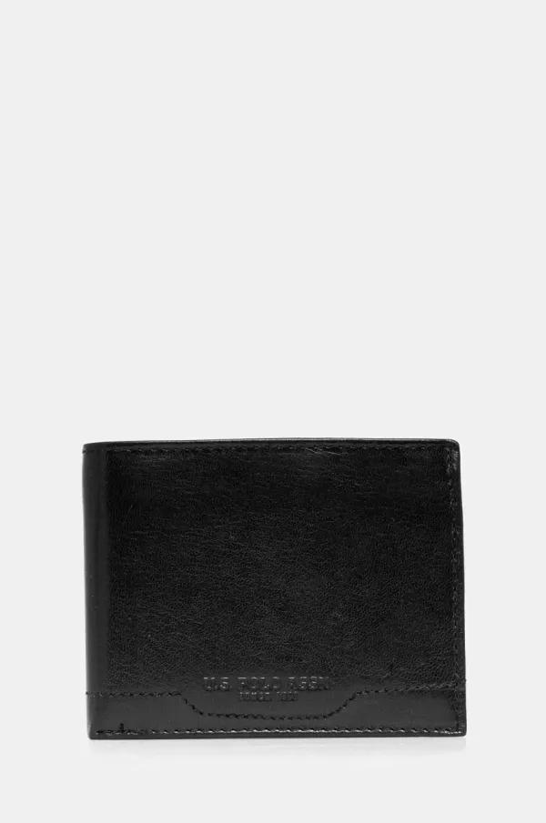 U.S. Polo Assn. Kožni novčanik U.S. Polo Assn. Sti.H Wallet boja: crna, AIUS82353MHA