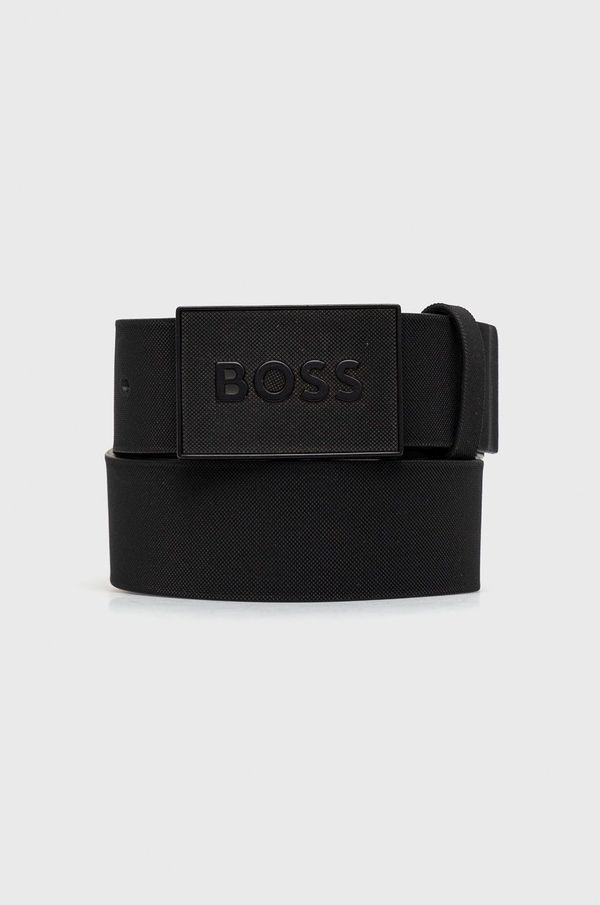 Boss Kožni remen BOSS za muškarce, boja: crna, 50471333