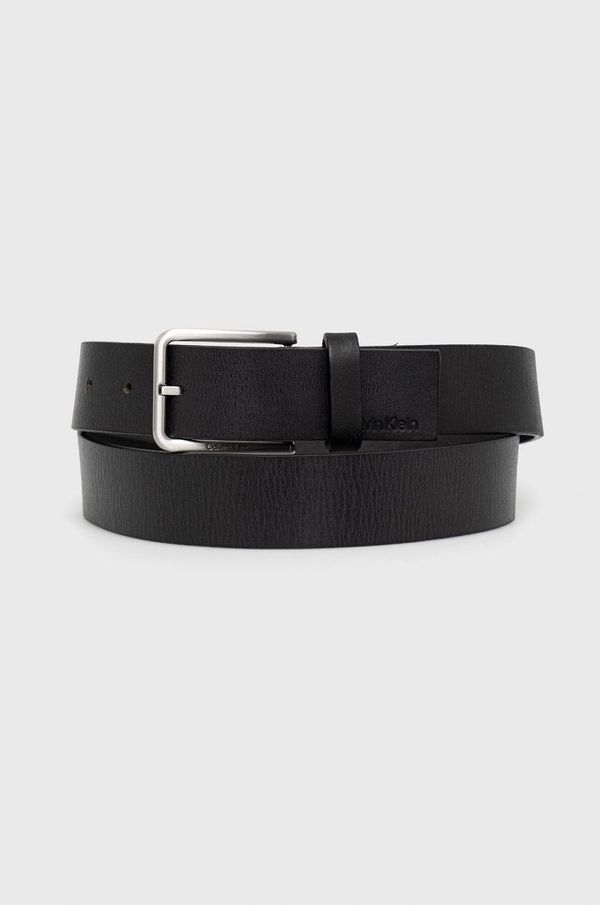 Calvin Klein Kožni remen Calvin Klein za muškarce, boja: crna, K50K509654