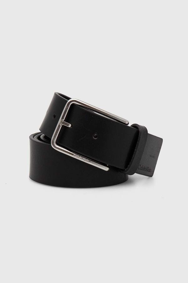 Calvin Klein Kožni remen Calvin Klein za muškarce, boja: crna, K50K509759