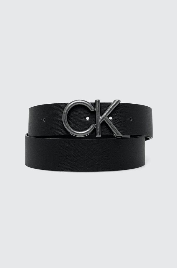 Calvin Klein Kožni remen Calvin Klein za muškarce, boja: crna, K50K511567