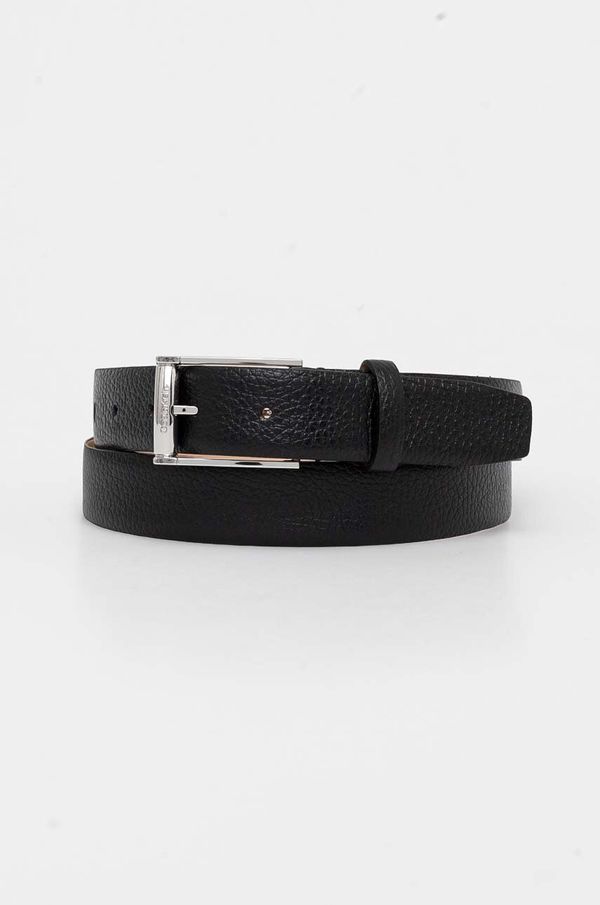 Calvin Klein Kožni remen Calvin Klein za muškarce, boja: crna, K50K512335