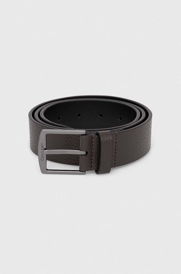 Calvin Klein Kožni remen Calvin Klein za muškarce, boja: smeđa, K50K511571