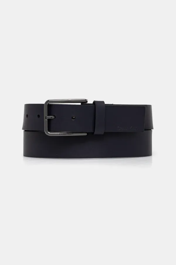 Calvin Klein Kožni remen Calvin Klein za muškarce, boja: tamno plava, K50K509654
