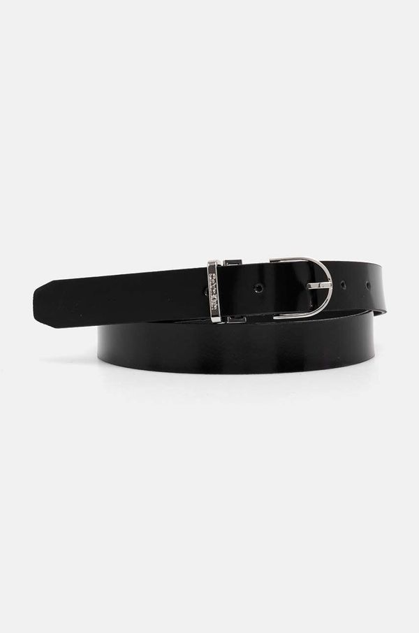 Calvin Klein Kožni remen Calvin Klein za žene, boja: crna, K60K612385