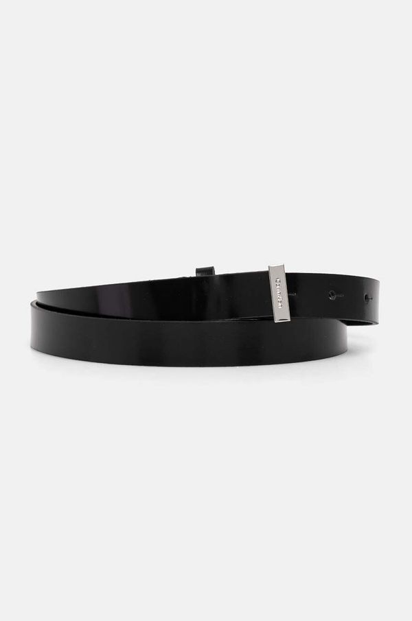 Calvin Klein Kožni remen Calvin Klein za žene, boja: crna, K60K612386