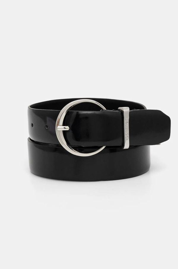 Calvin Klein Kožni remen Calvin Klein za žene, boja: crna, K60K612862