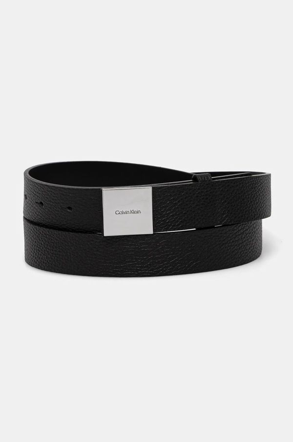 Calvin Klein Kožni remen Calvin Klein za žene, boja: crna, K60K612867