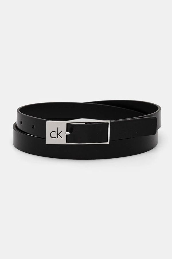 Calvin Klein Kožni remen Calvin Klein za žene, boja: crna, K60K612869