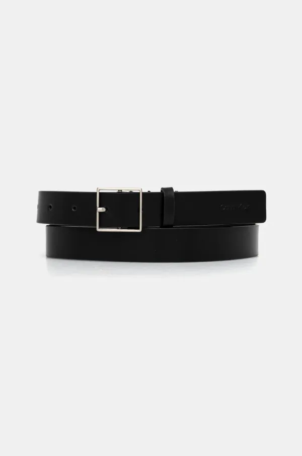 Calvin Klein Kožni remen Calvin Klein za žene, boja: crna, K60K612923