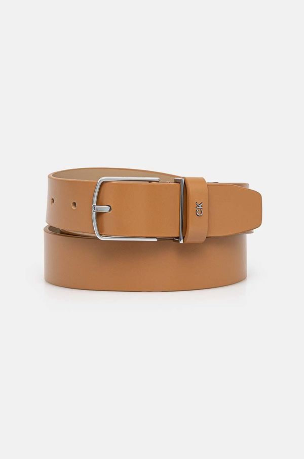 Calvin Klein Kožni remen Calvin Klein za žene, boja: smeđa, K60K612669