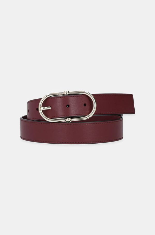 Furla Kožni remen Furla za žene, boja: bordo, WC00077 AX0733 26700