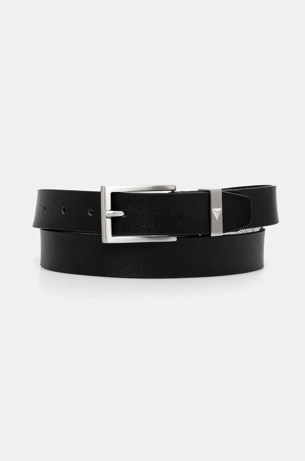 Guess Kožni remen Guess za muškarce, boja: crna, BMCLSL.P4335