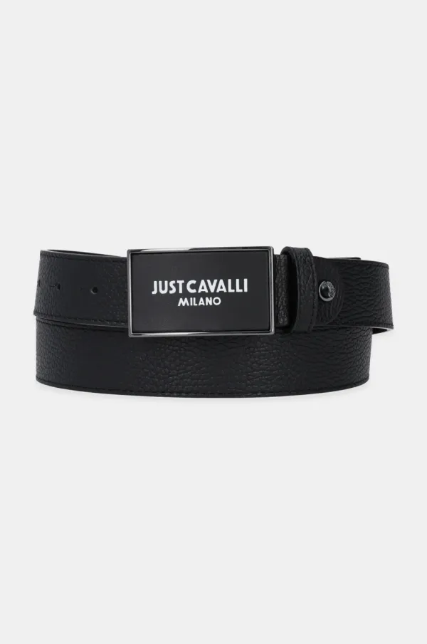 Just Cavalli Kožni remen Just Cavalli za muškarce, boja: crna, 78QA6F10 ZP295