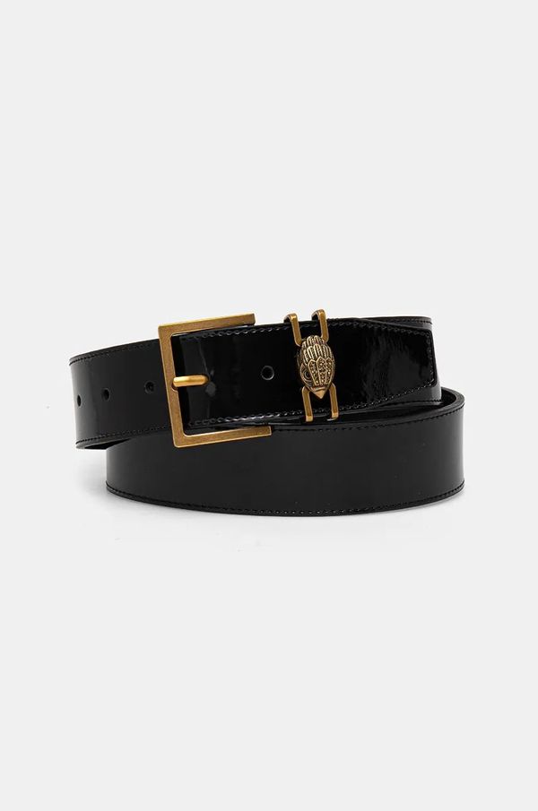 Kurt Geiger London Kožni remen Kurt Geiger London SHOREDITCH 40 BELT za žene, boja: crna, 9694300309