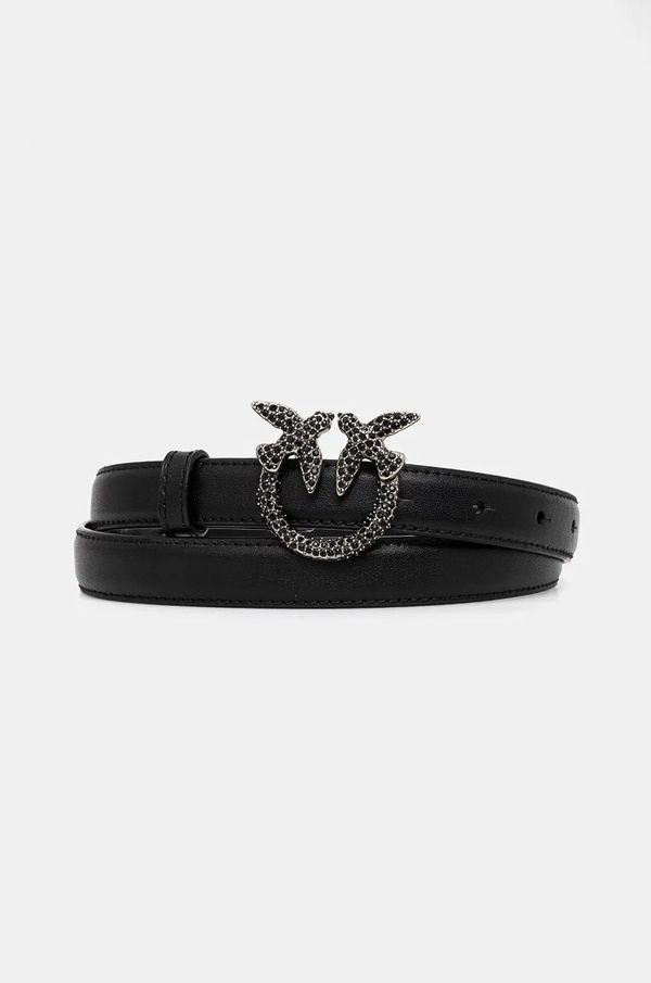 Pepe Jeans Kožni remen Pepe Jeans ELMER BELT za muškarce, boja: crna, PM021029