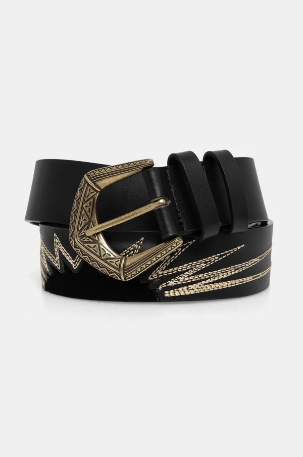 Pepe Jeans Kožni remen Pepe Jeans LINDSAY BELT za žene, boja: crna, PL020855