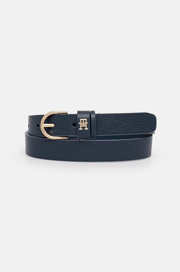Tommy Hilfiger Kožni remen Tommy Hilfiger za žene, boja: crna, AW0AW16354