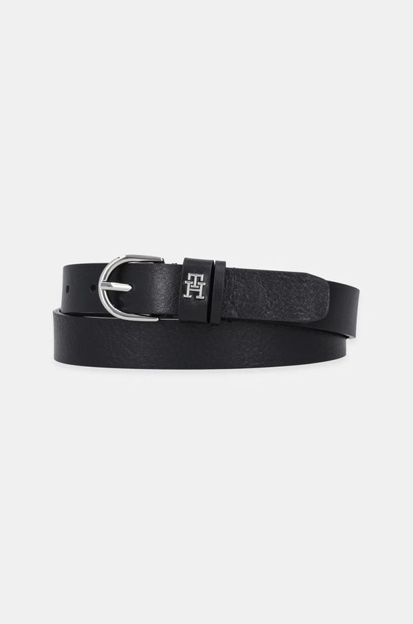 Tommy Hilfiger Kožni remen Tommy Hilfiger za žene, boja: crna, AW0AW17279