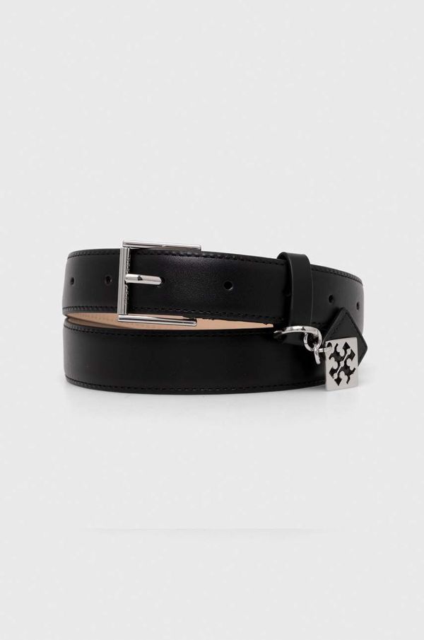 Tory Burch Kožni remen Tory Burch za žene, boja: crna