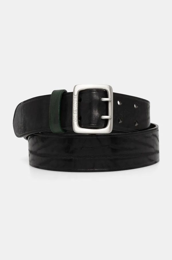 Zadig&Voltaire Kožni remen ZADIG&VOLTAIRE za muškarce, boja: crna, LMBT00002