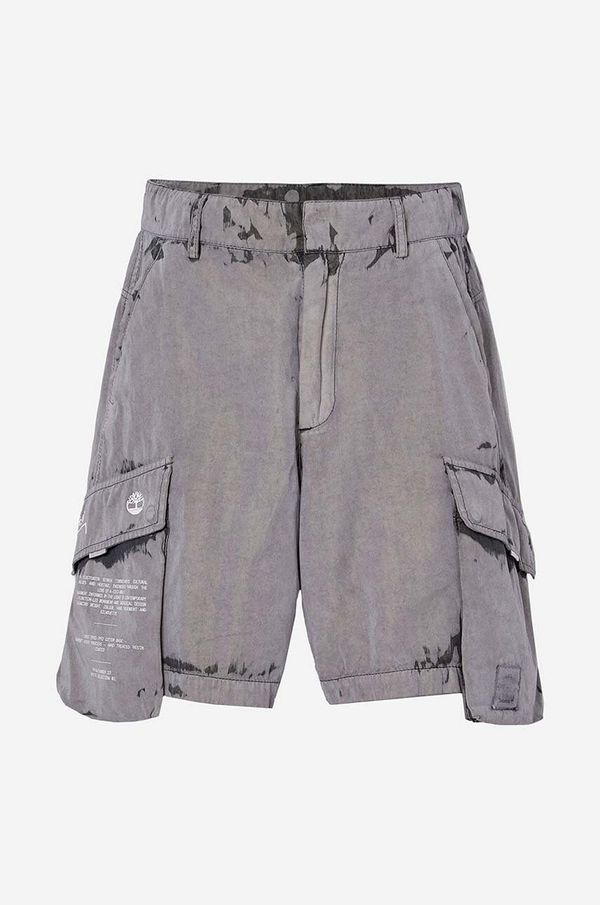 A-COLD-WALL* Kratke hlače A-COLD-WALL* x Timberland za muškarce, boja: siva, A6TKBC64-FORGEDIRON