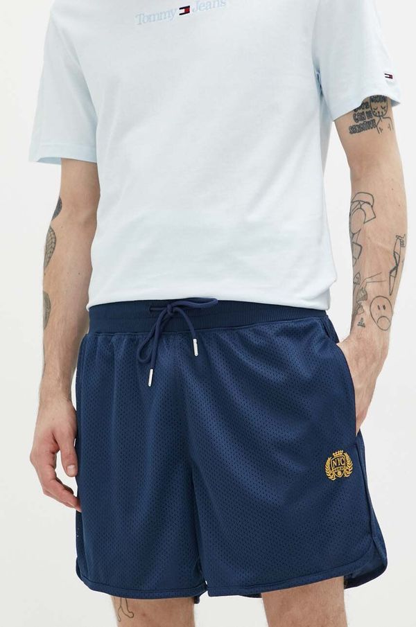 Abercrombie & Fitch Kratke hlače Abercrombie & Fitch za muškarce, boja: tamno plava