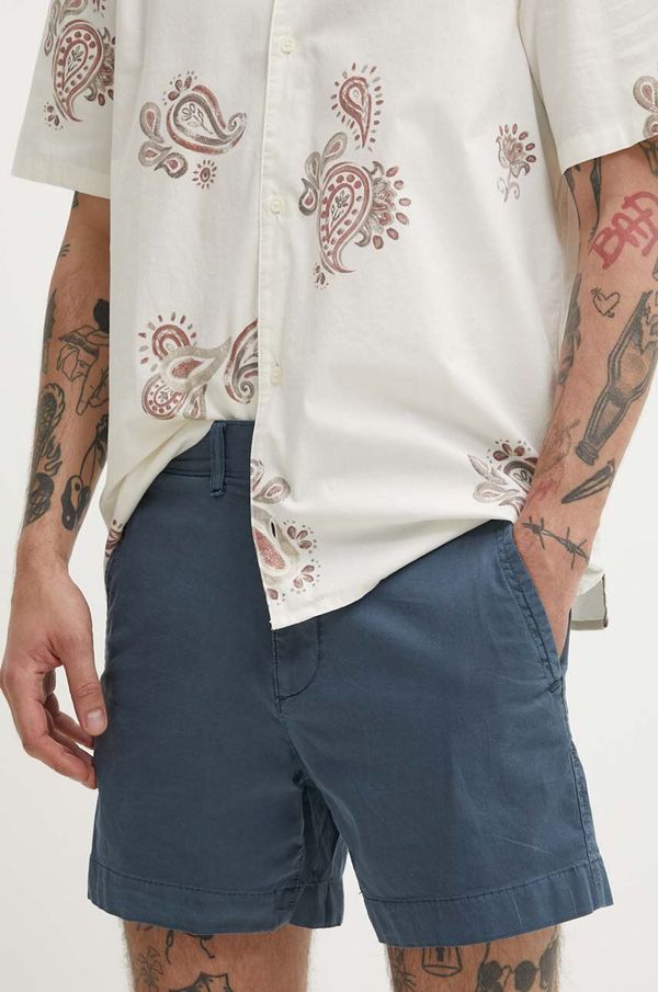 Abercrombie & Fitch Kratke hlače Abercrombie & Fitch za muškarce, boja: tirkizna, KI128-4008-233
