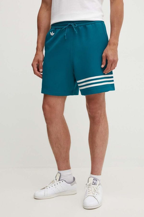 adidas Originals Kratke hlače adidas Originals Adicolor za muškarce, boja: tirkizna, JF9150
