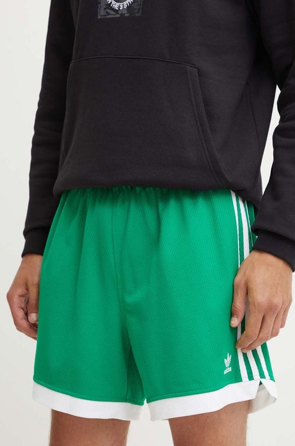 adidas Originals Kratke hlače adidas Originals Adicolor za muškarce, boja: zelena, IZ2448