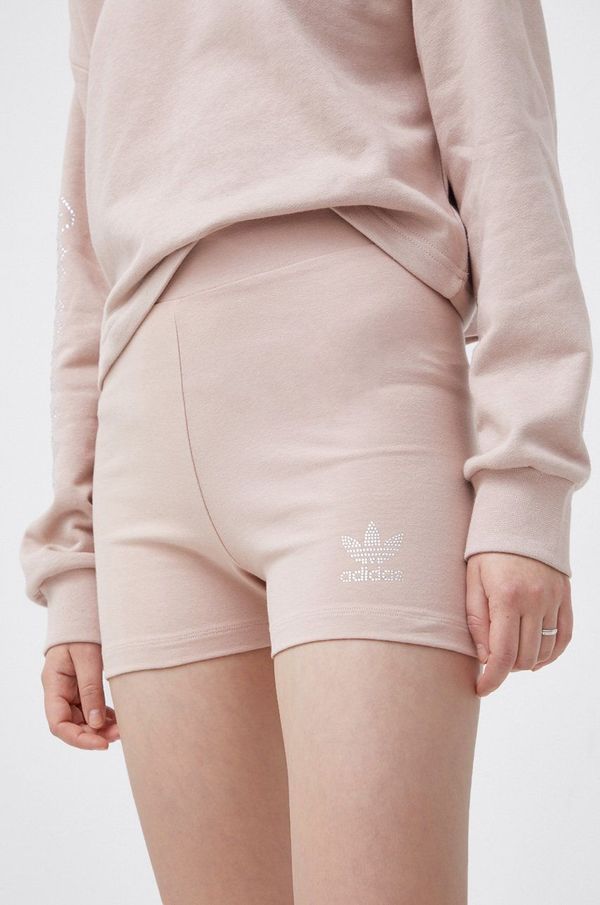 adidas Originals Kratke hlače adidas Originals za žene, boja: smeđa