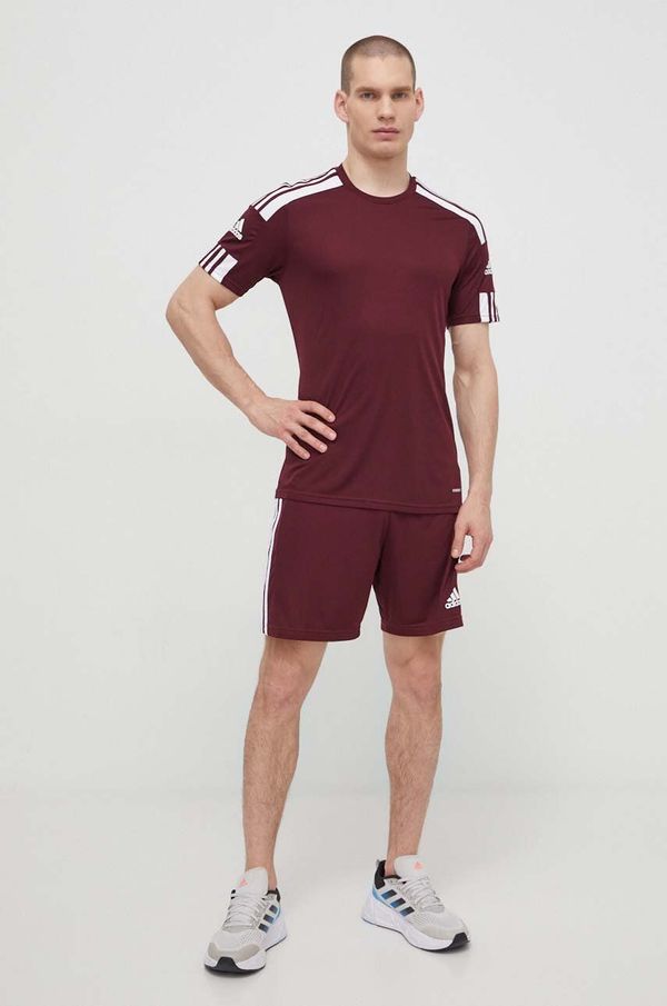 adidas Performance Kratke hlače adidas Performance GN8083 za muškarce, boja: smeđa