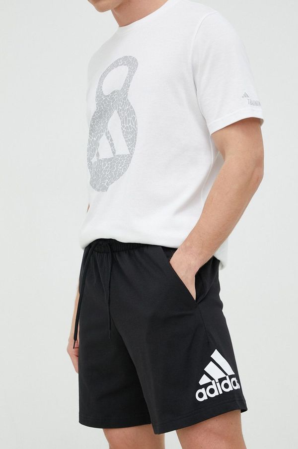 adidas Kratke hlače adidas za muškarce, boja: crna