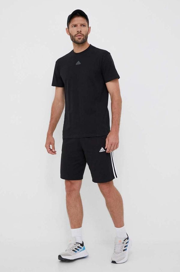 adidas Kratke hlače adidas za muškarce, boja: crna