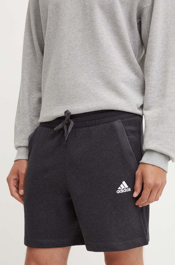 adidas Kratke hlače adidas za muškarce, boja: siva, IW6360