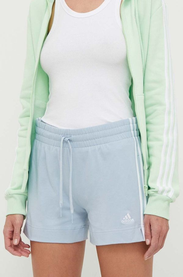 adidas Kratke hlače adidas za žene, s aplikacijom, visoki struk