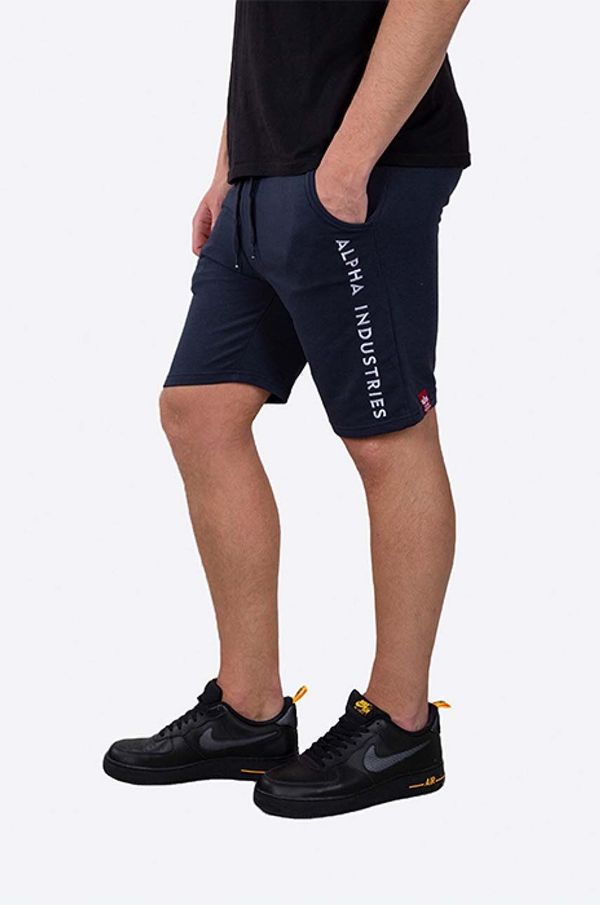 Alpha Industries Kratke hlače Alpha Industries Al Sweat za muškarce, boja: tamno plava, 116365.07-navy