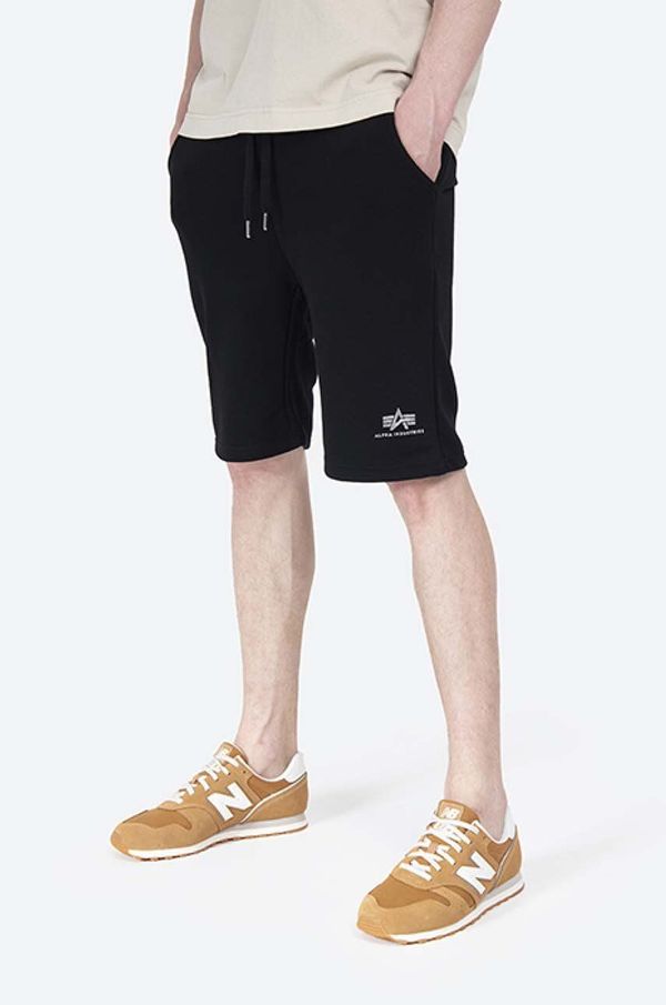 Alpha Industries Kratke hlače Alpha Industries Basic za muškarce, boja: crna, 116363FP.530-black