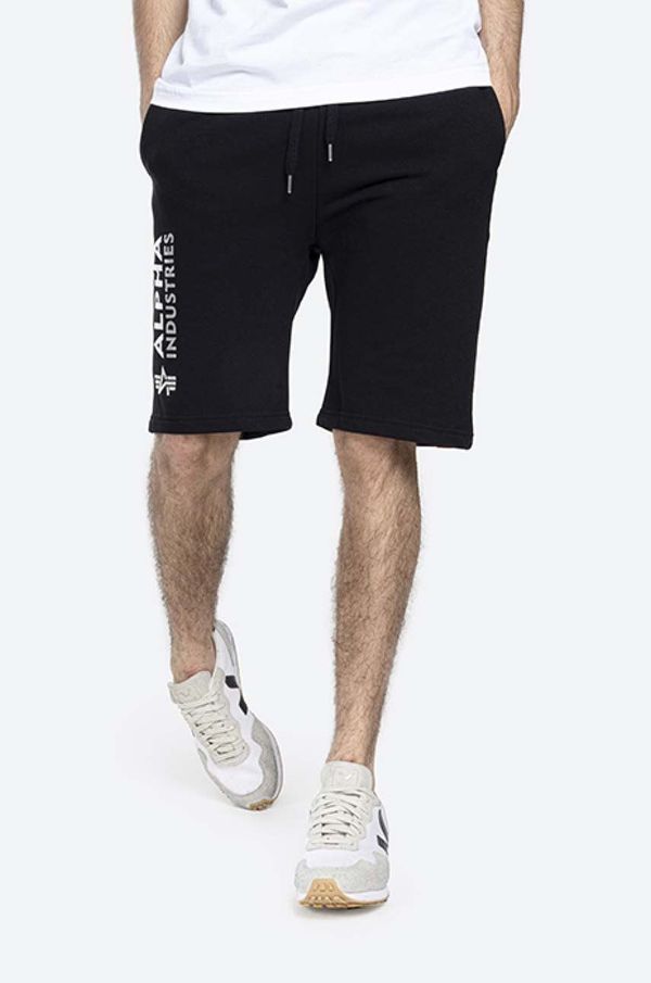 Alpha Industries Kratke hlače Alpha Industries Basic za muškarce, boja: crna, 116364FP.530-black