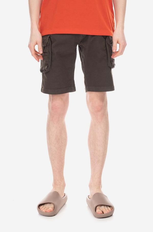 Alpha Industries Kratke hlače Alpha Industries Crew za muškarce, boja: siva, 176203.136-grey