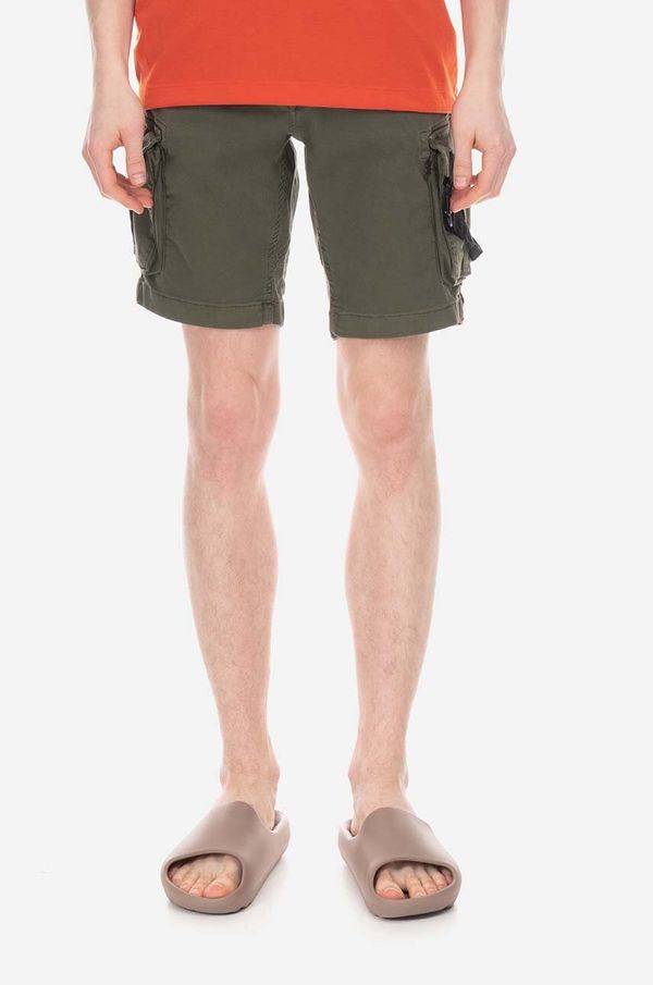 Alpha Industries Kratke hlače Alpha Industries Special OPS Short za muškarce, boja: zelena, 106254.142-green
