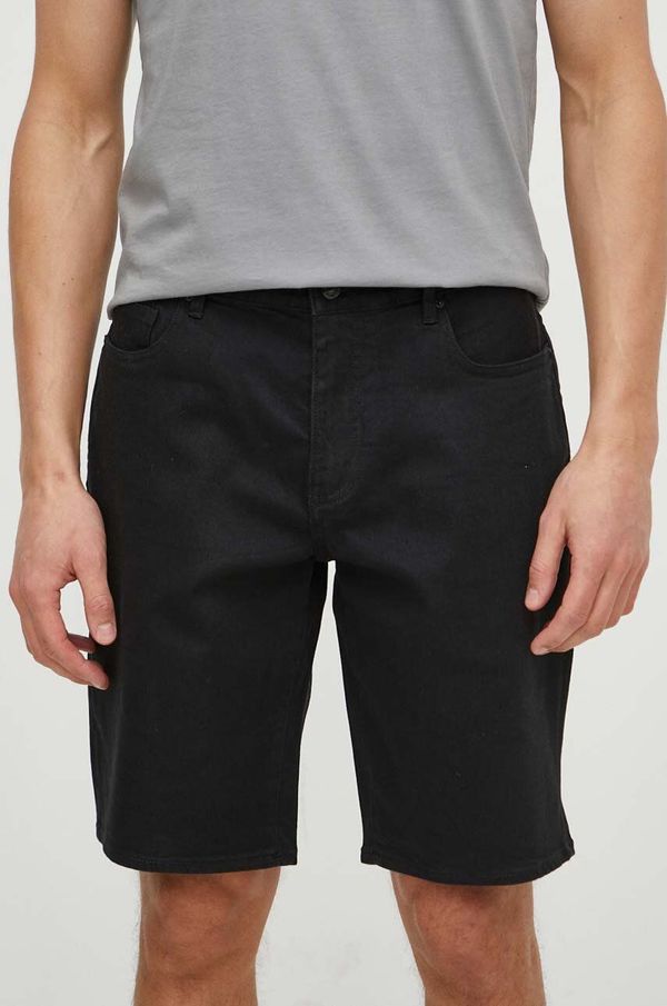 Armani Exchange Kratke hlače Armani Exchange za muškarce, boja: crna, 3DZJ65 Z2AAZ