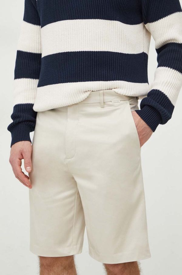 Calvin Klein Kratke hlače Calvin Klein za muškarce, boja: bež, K10K112831