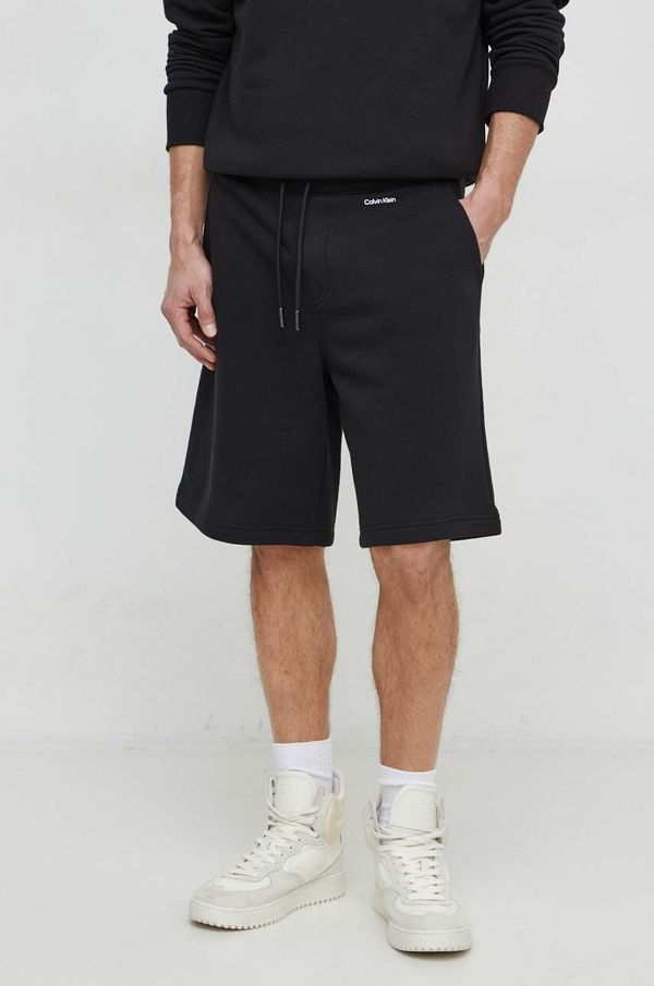 Calvin Klein Kratke hlače Calvin Klein za muškarce, boja: crna