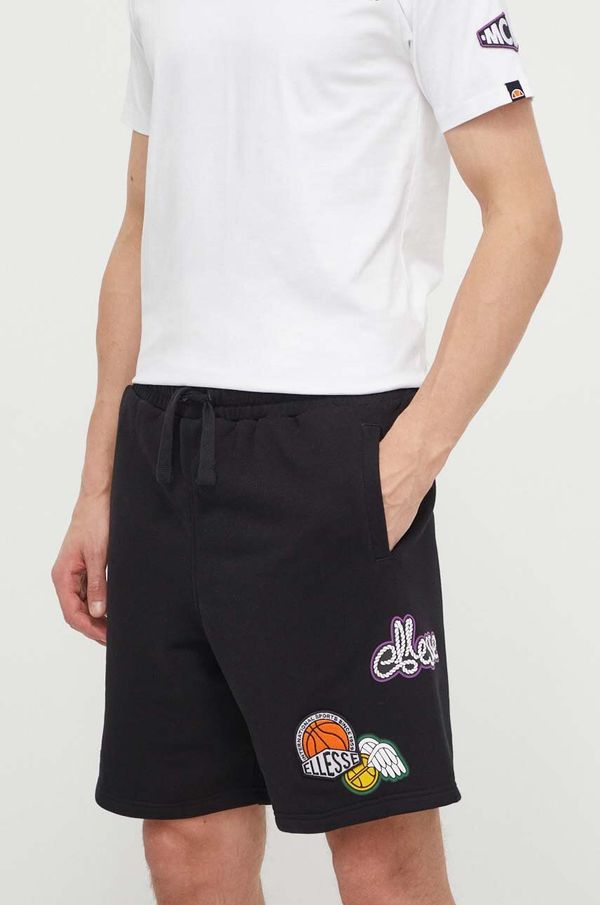 Ellesse Kratke hlače Ellesse Bronxa Short za muškarce, boja: crna, SHV20121