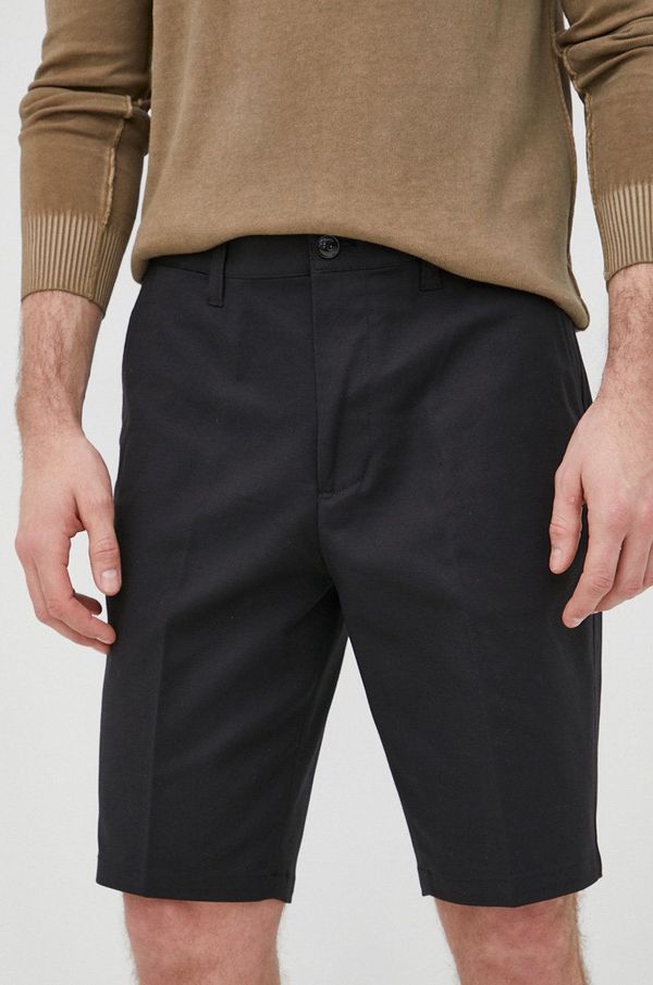 Emporio Armani Kratke hlače Emporio Armani za muškarce, boja: crna
