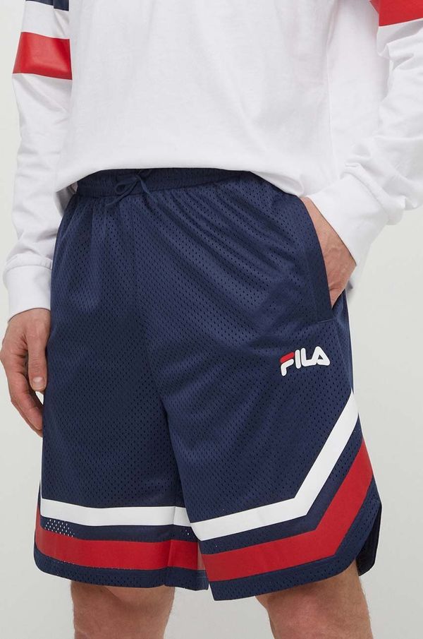 Fila Kratke hlače Fila Lashio za muškarce, boja: tamno plava, FAM0651